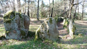 Le "dolmen  de "Roch-Enzel" au Luffang à CRAC'H