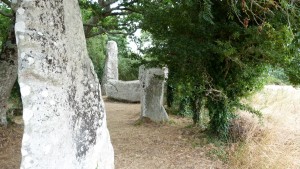 The standing stones at Erdeven